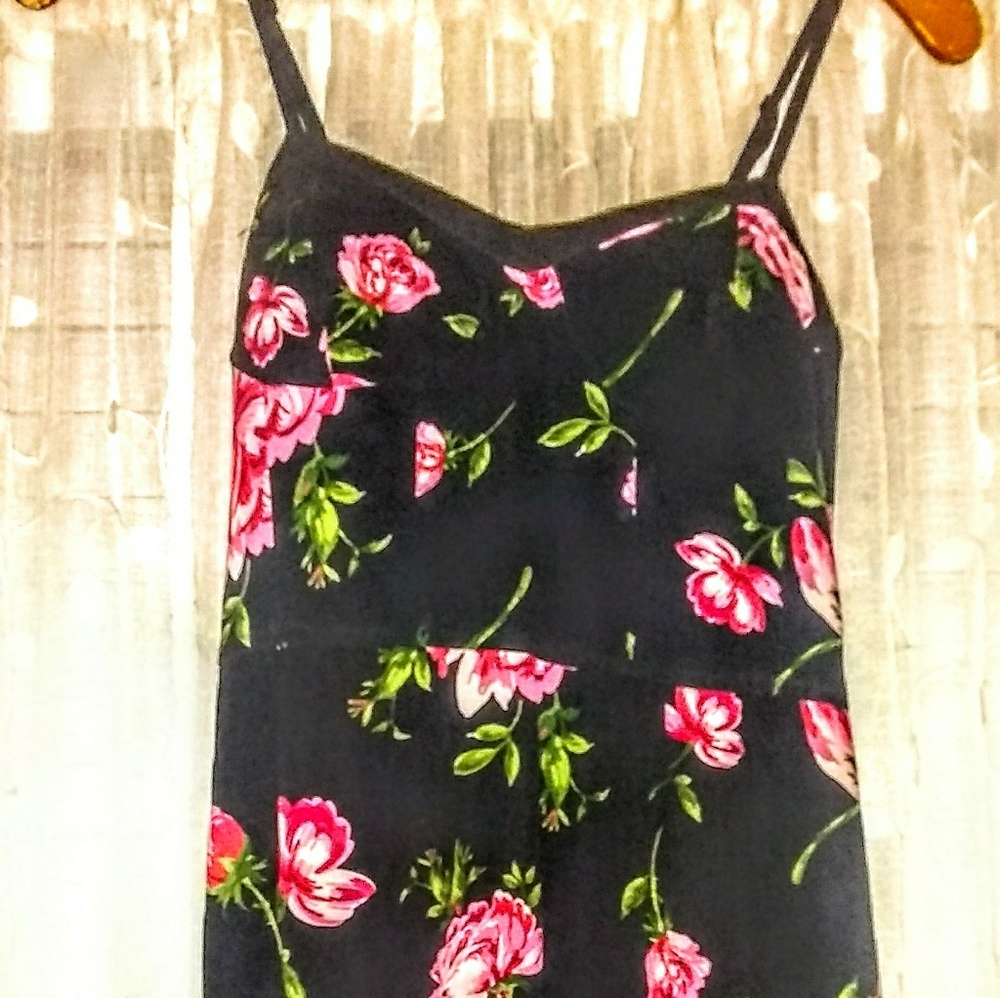 Xhilaration long fitted bodice dress XS